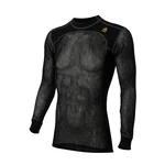 Merino triko Aclima WoolNet Crew Neck shirt 120g - Jet Black Velikost: XXL