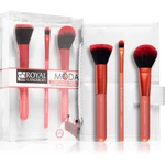 Royal and Langnickel Moda Complexion Perfection sada štětců na cesty Red 3 ks