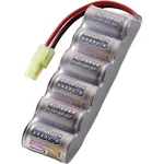 Conrad energy akupack NiMH 7.2 V 1300 mAh Počet článkov: 6  stena za stenou zástrčka mini Tamiya