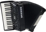 Hohner Amica Forte III 72 Schwarz Tastenakkordeon