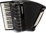 Hohner Mattia IV 96 Gun Fisarmonica a tasti Gun Black/Pearl Key