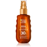 Garnier Ambre Solaire Ideal Bronze pečující a opalovací olej SPF 30 150 ml