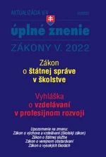 Aktualizácia V/4 2022 – štátna služba, informačné technológie verejnej správy