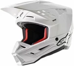 Alpinestars S-M5 Solid Helmet White Glossy M Přilba