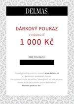 Delmas dárkový poukaz 1 000 Kč