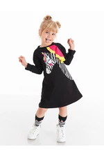 Denokids Unicorn Zebra Girls' Dress