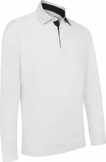 Callaway Mens Long Sleeve Performance Bright White XL Chemise polo