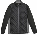 Puma Frost Quilted Puma Black/Slate Grey L Chaqueta