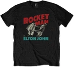 Elton John Tricou Rocketman Piano Unisex Black XL