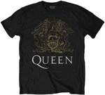 Queen Koszulka Crest Unisex Black L