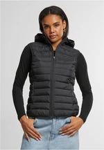 Women's ultra-light quilted vest black