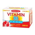 TEREZIA Vitamín D3 2000 IU 30 tobolek