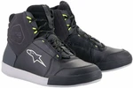 Alpinestars Chrome Drystar Shoes Black/Dark Gray/Yellow Fluo 45 Stivali da moto