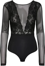 Pieces Dámské body PCSICCA 17141142 Black XL