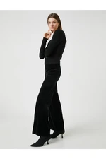 Koton Velvet Palazzo Pants Rebound