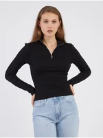 Black Women's Sweatshirt Noisy May Aya - Women