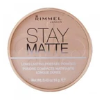 Rimmel London Stay Matte Long Lasting Pressed Powder 14g odtieň 002 Pink Blossom