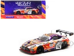 Mercedes-AMG GT3 55 Maximilian Buhk - Maro Engel - Mikael Grenier "GruppeM Racing" "24 Hours of Spa" (2022) "Hobby64" Series 1/64 Diecast Model Car b