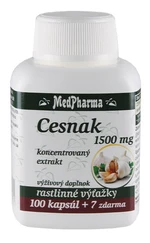 MEDPHARMA Cesnak 1500 mg 107 kapsúl