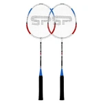 Spokey FIT ONE II Badminton set - 2 rackets, blue