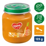 HAMI Príkrm mäsovo-zeleninový  Zelenina s králikom od uk. 4. mesiaca 125g