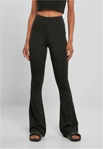 Women's recycled black high-waisted leggings