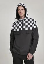 Check Pull Over Jacket blk/chess