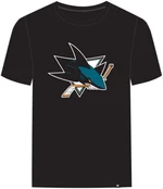 San Jose Sharks NHL Echo Tee Black L Camiseta de manga corta