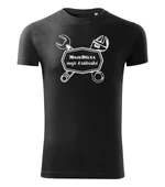 MDtools Tričko "MojeDílna moje království" (MojeDílna.cz), unisex, různé velikosti Velikost: XL