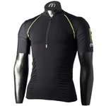 Pánské tričko Mico M1 Trail Zip Neck Nero