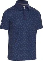 Callaway Painted Chev Mens Peacoat S Chemise polo