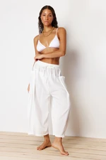 Trendyol White Woven Trousers