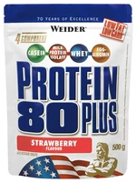 WEIDER Protein 80 Plus  Jahoda 500 g