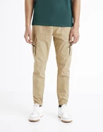 Beige men's cargo pants Celio Dozip