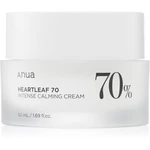 Anua Heartleaf 70% Intense Calming Cream intenzivní zklidňující a ochranný krém pro všechny typy pleti včetně citlivé 50 ml