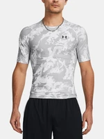 Under Armour UA HG Iso-Chill Prtd SS Triko Šedá