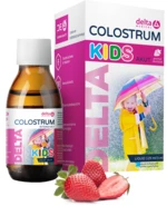 Delta COLOSTRUM® KIDS Akut Jahoda Tekuté 125 ml