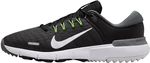 Nike Free Golf Unisex Black/White/Iron Grey/Volt 45 Calzado de golf para hombres