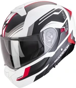 Scorpion EXO 930 EVO SIKON Matt White/Black/Red XL Casco