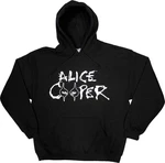 Alice Cooper Hoodie Eyes Logo Black L