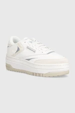 Kožené tenisky Reebok Classic Club C biela farba, 100201959