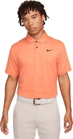 Nike Dri-Fit Tour Solid Mens Polo Orange Trance/Black XL Polo košile