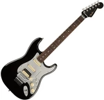 Fender Ultra Luxe Stratocaster FR HSS RW Mystic Black Guitarra eléctrica