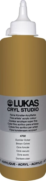Lukas Cryl Studio Acrylfarbe 500 ml Brown Ochre
