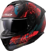 LS2 FF808 Stream II Jungle Matt Black/Pink/Blue S Casque