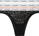 Calvin Klein 3 PACK - dámské kalhotky Brazilian QD5225E-N8I XL