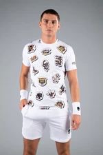 Men's T-Shirt Hydrogen Tattoo Tech Tee White L