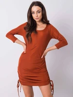 Dress brown Och Bella BL-003. R52