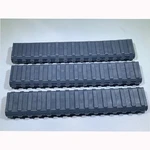 Krytka Low Profile Rail Guard Manta Defense®, 3 ks – Sivá (Farba: Sivá)