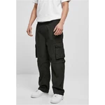 Zipper trousers black